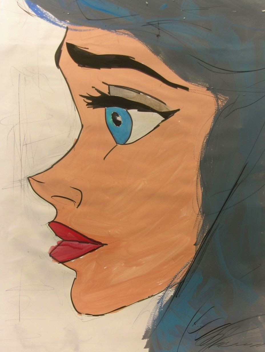 Classic Hand Drawn Animation Sketch - Image 4
