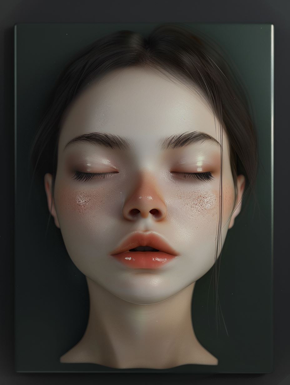 Ethereal Dewy Portrait Study