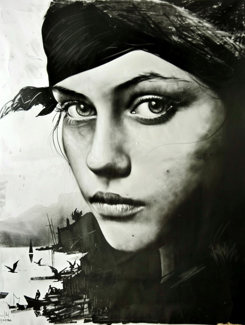 Dramatic Noir Portrait Study