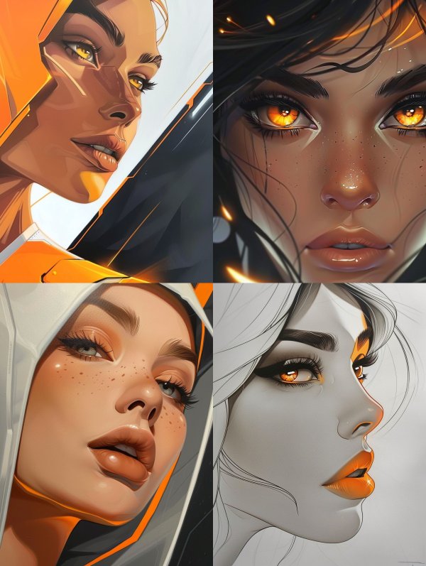Amber Cybernetic Vision