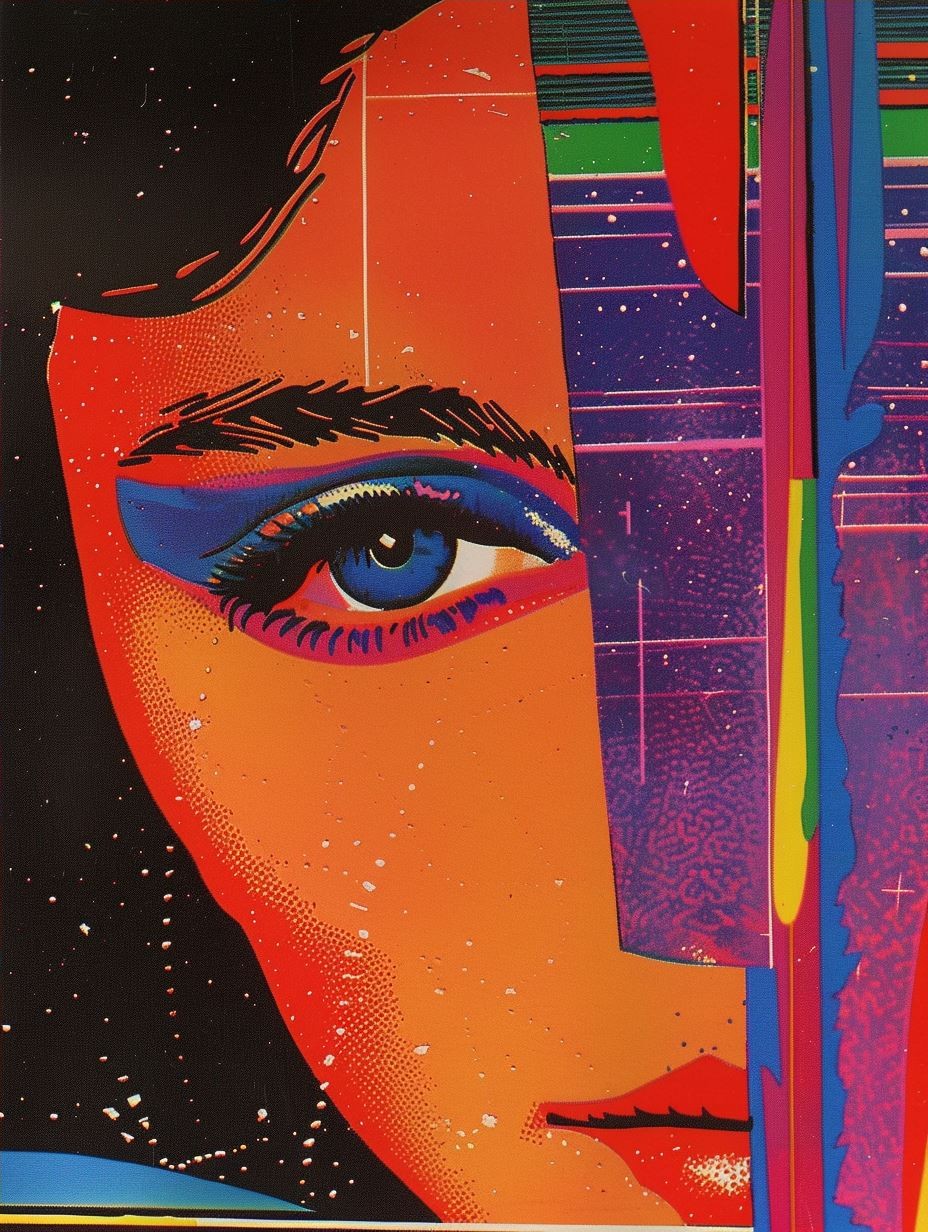 Neon Dreamscape Vision
