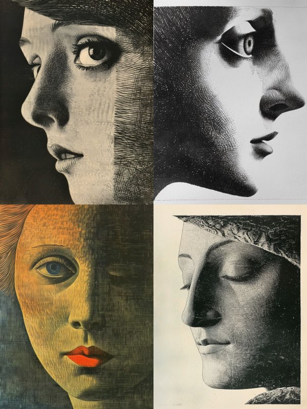 Etched Shadows of a Gaze