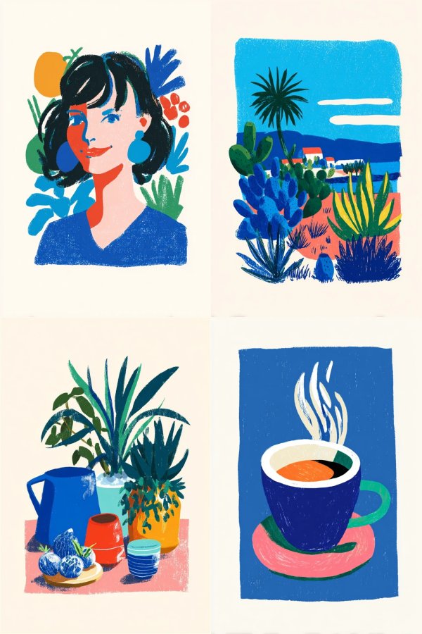 Vibrant Pop Portrait