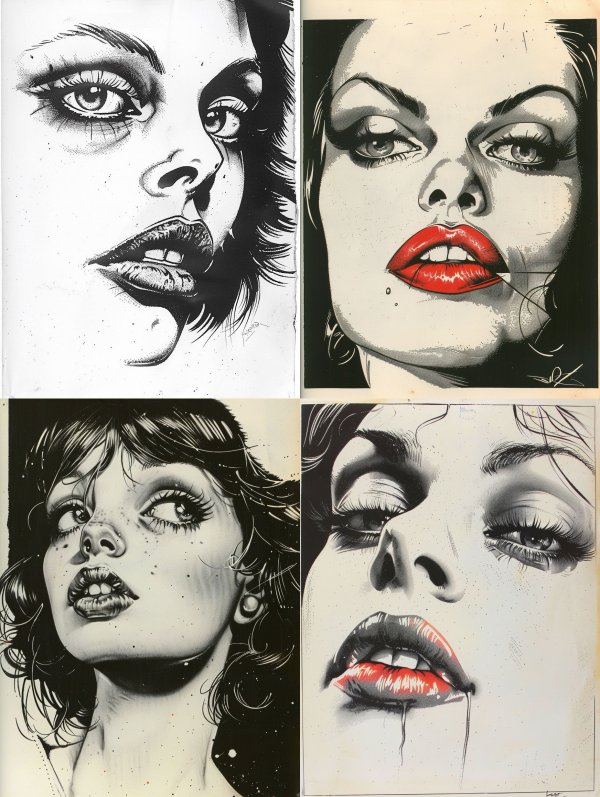 Ink Noir Glamour