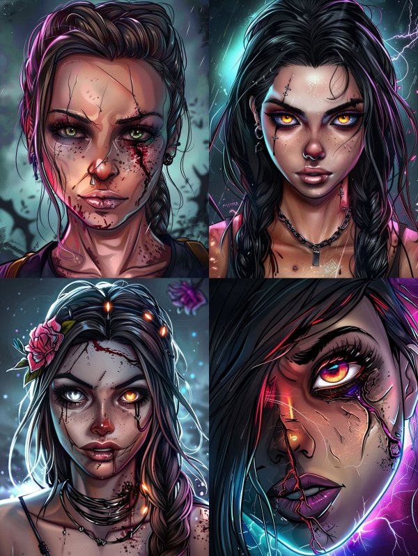 Dark Ethereal Gothic Portraits