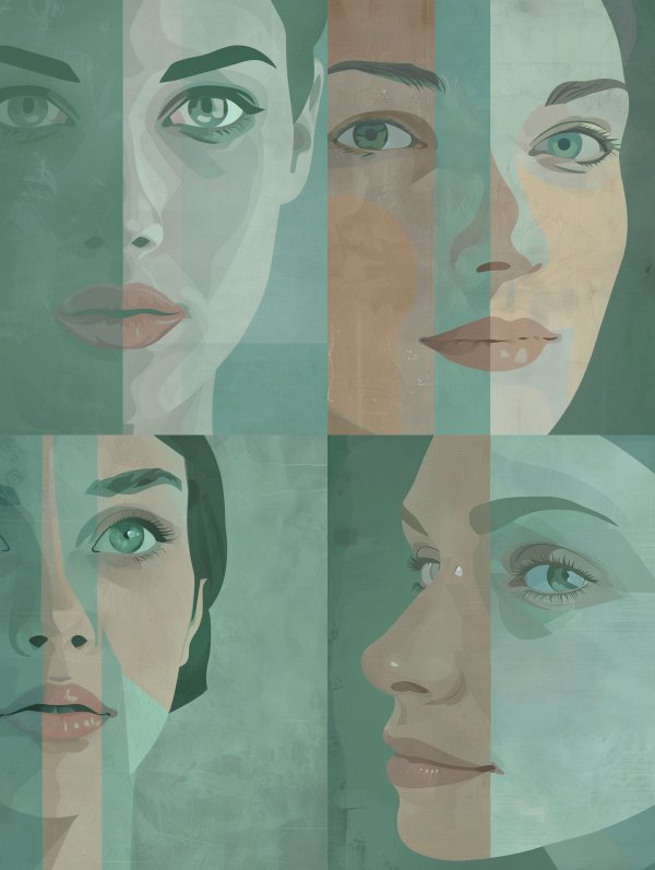 Emerald Gaze Portrait