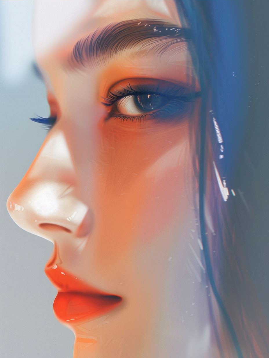 Luminous Ethereal Gaze
