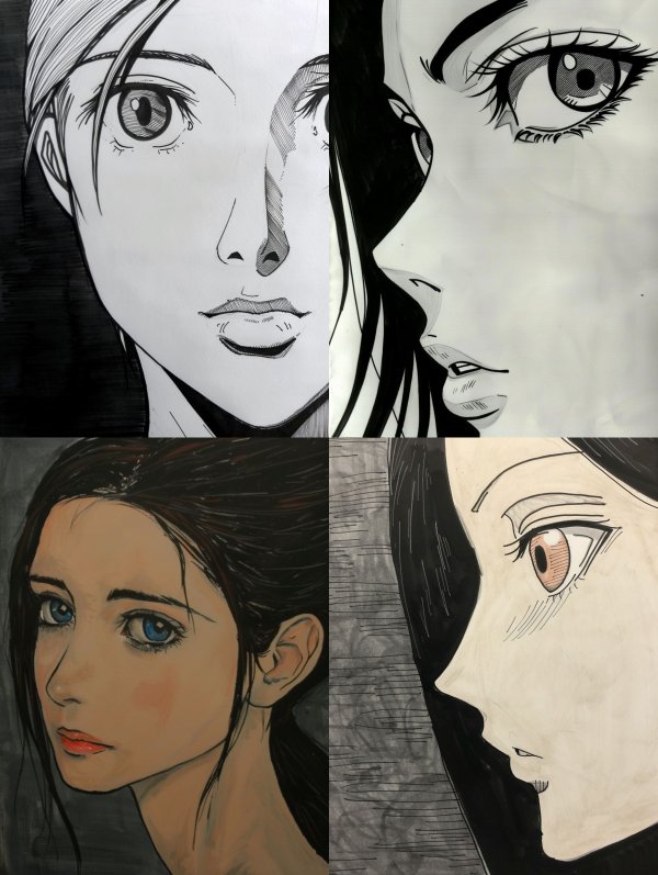 Ethereal Anime Portrait Studies