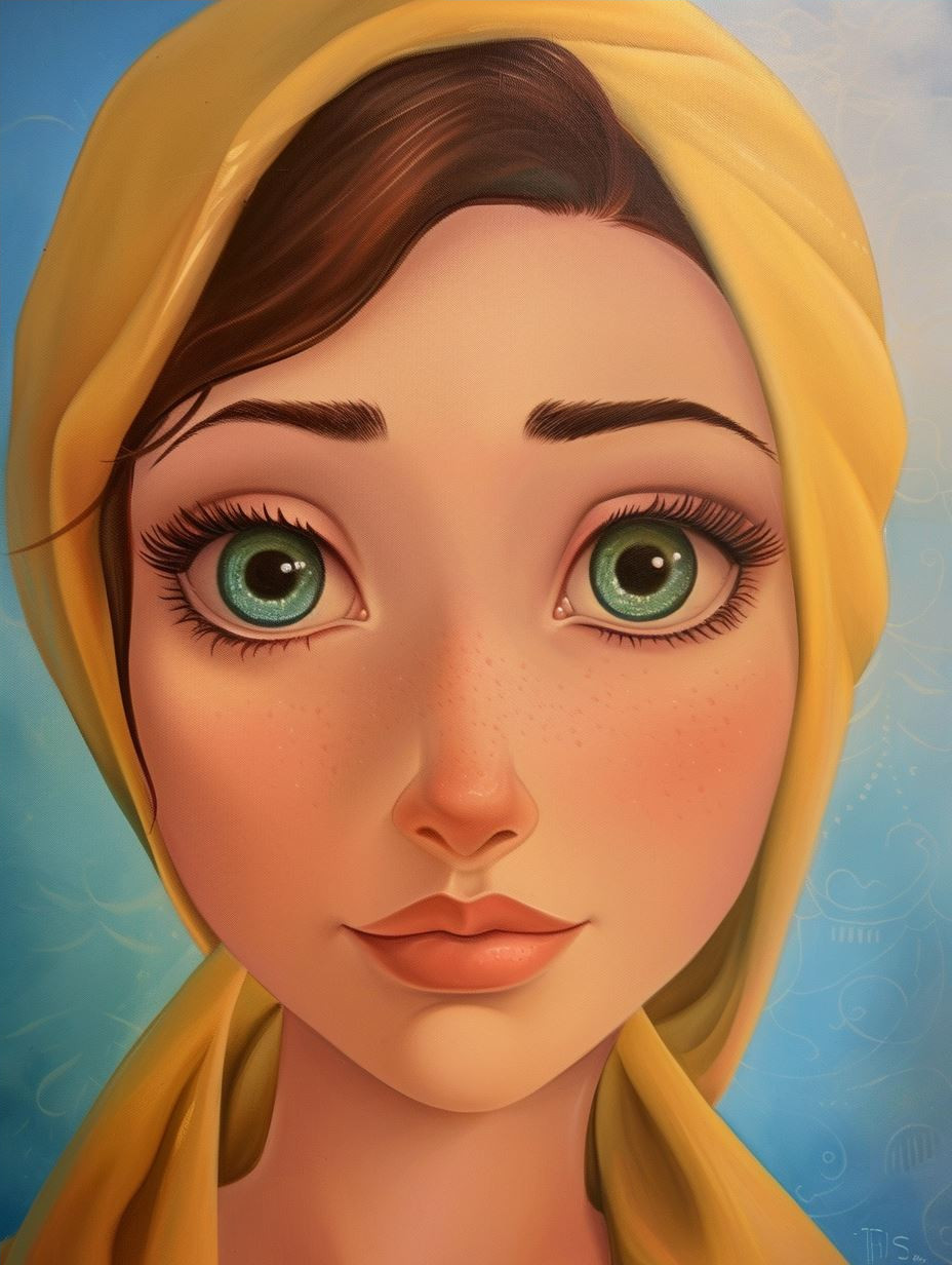 Radiant Dream Portrait