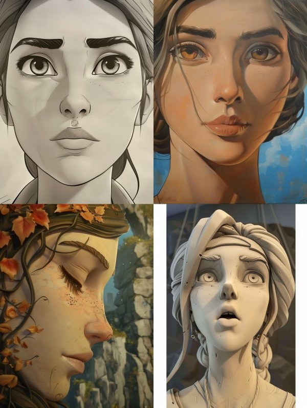 Monochrome Cinematic Portrait Study