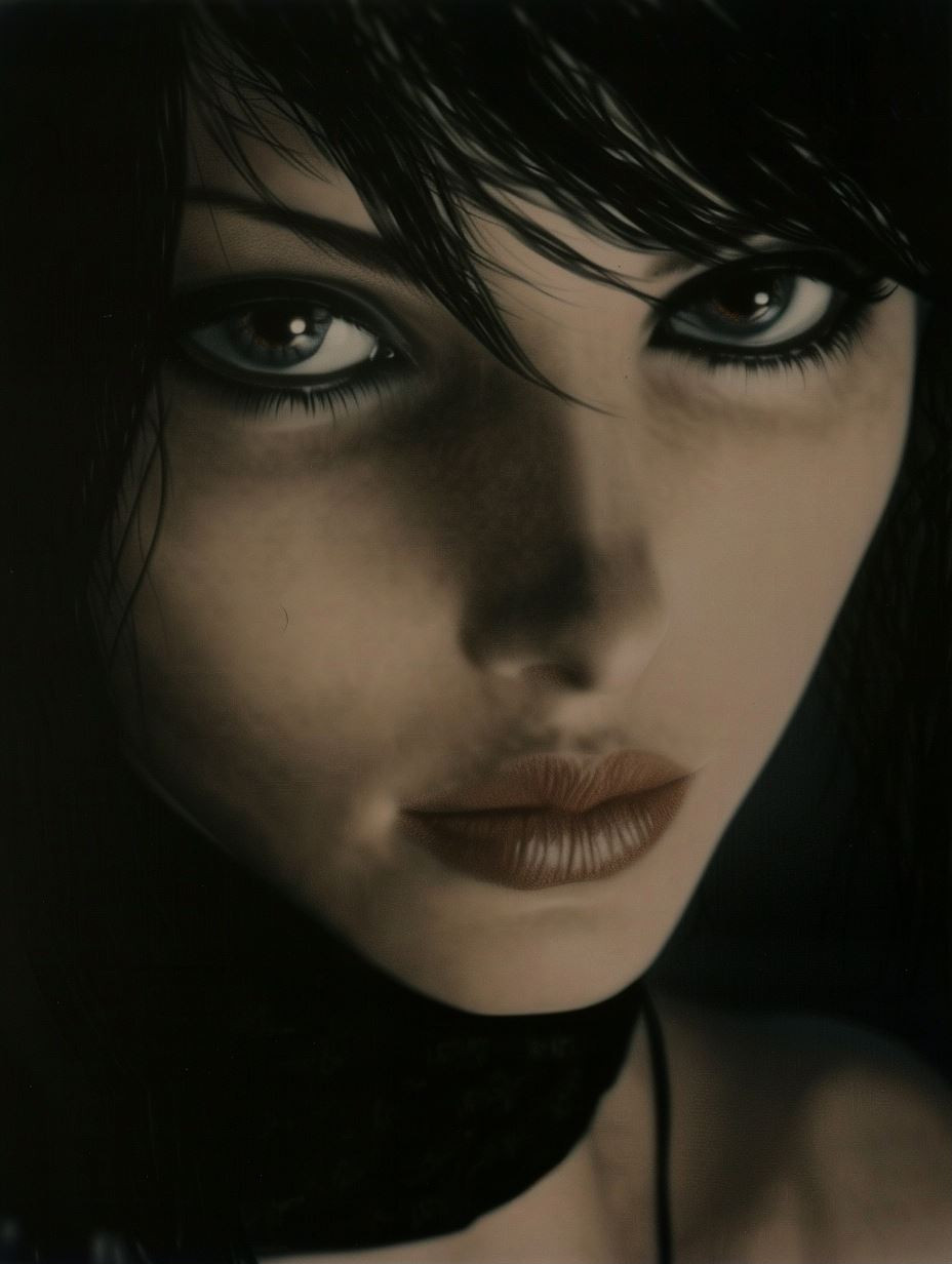 Dark Ethereal Gothic Portrait