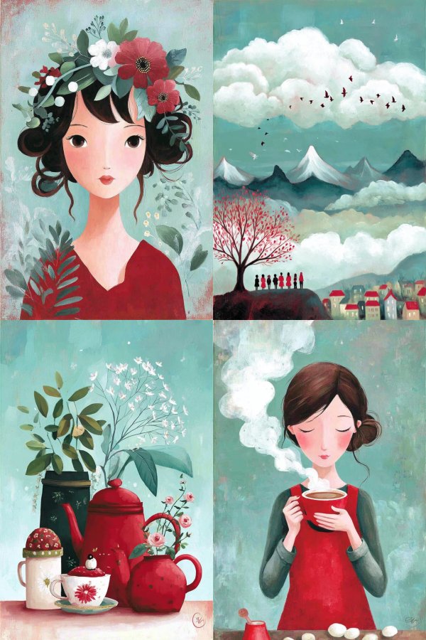 Floral Dream Portrait