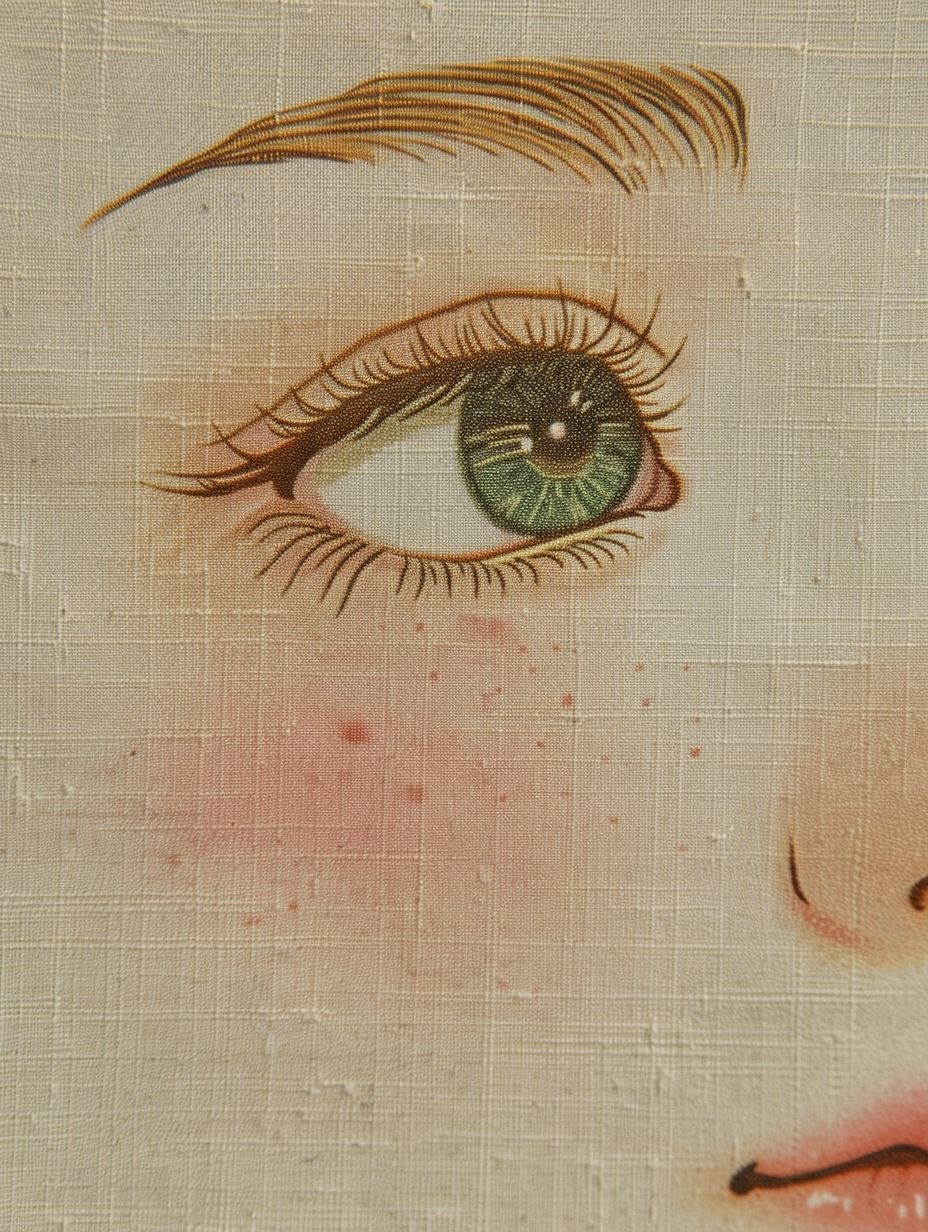 Ethereal Linen Portrait - Image 3