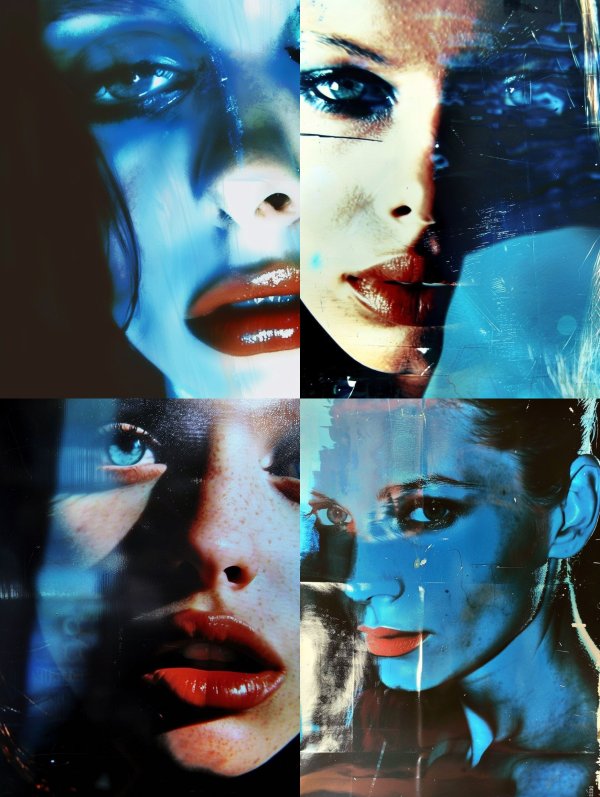 Neon Azure Dream