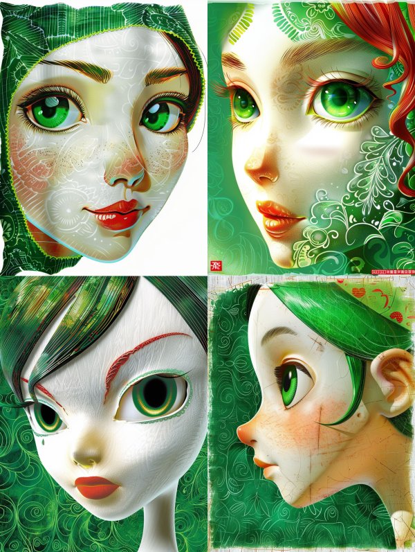 Emerald Gaze Etherealism