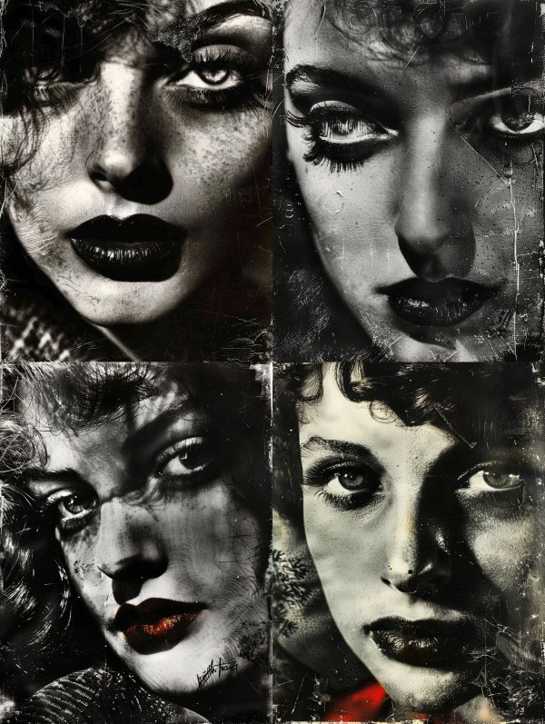 Noir Gritty Elegance