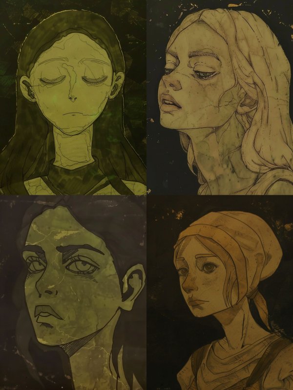 Melancholy in Olive Hues