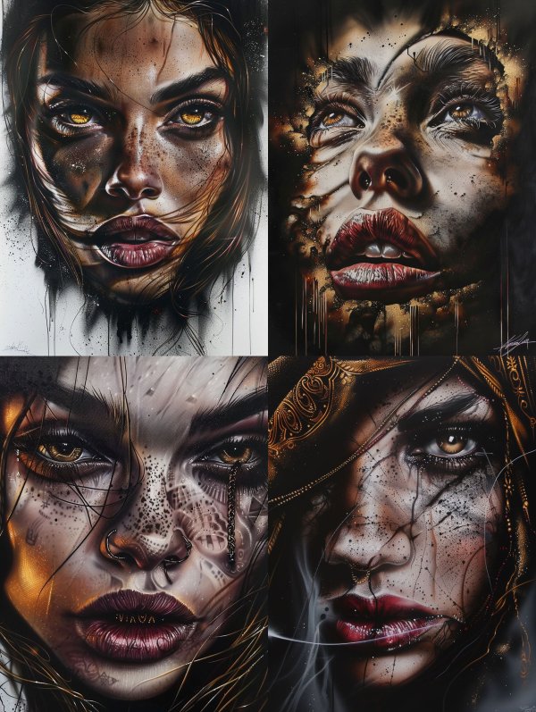 Amber Gaze Noir