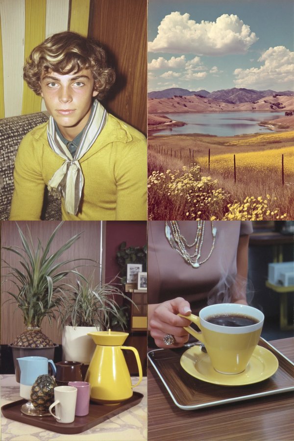Vintage Golden Hour Nostalgia