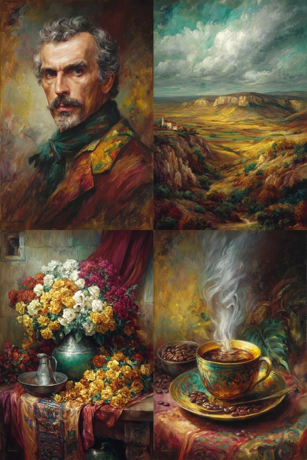 Rustic Noble Portrait