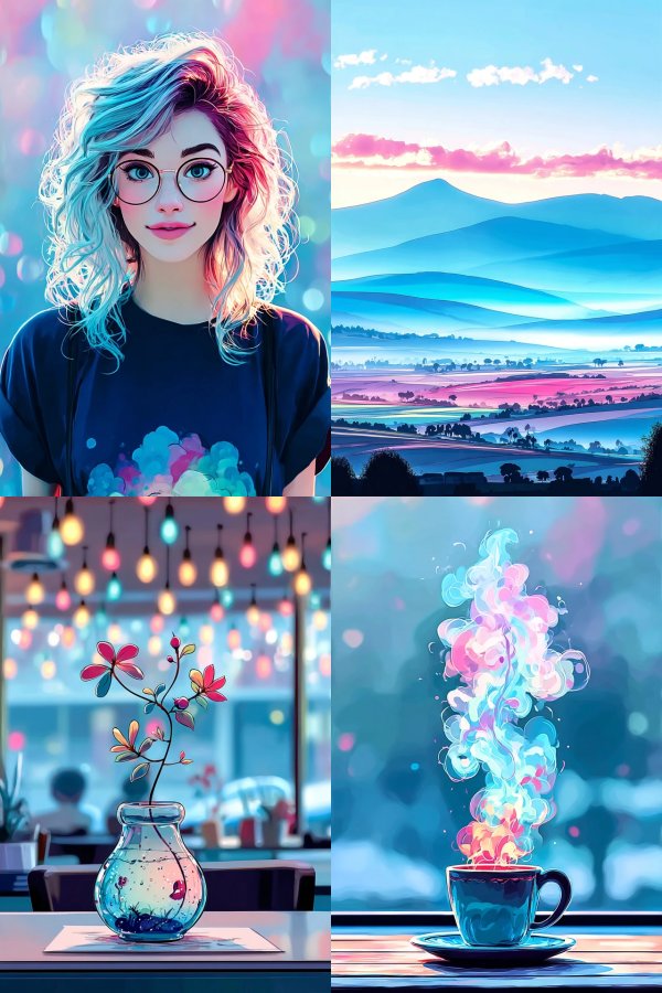 Neon Pastel Dream