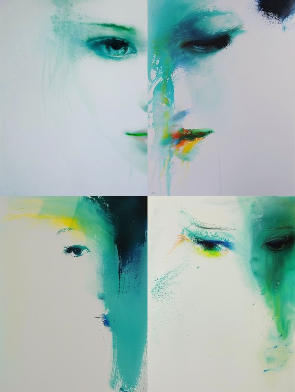 Ethereal Emerald Gaze Fragment