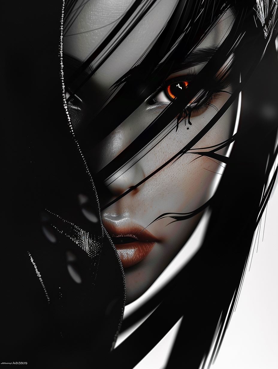 Ethereal Porcelain Sorrow