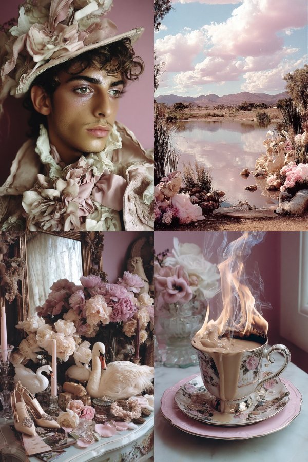 Floral Baroque Elegance
