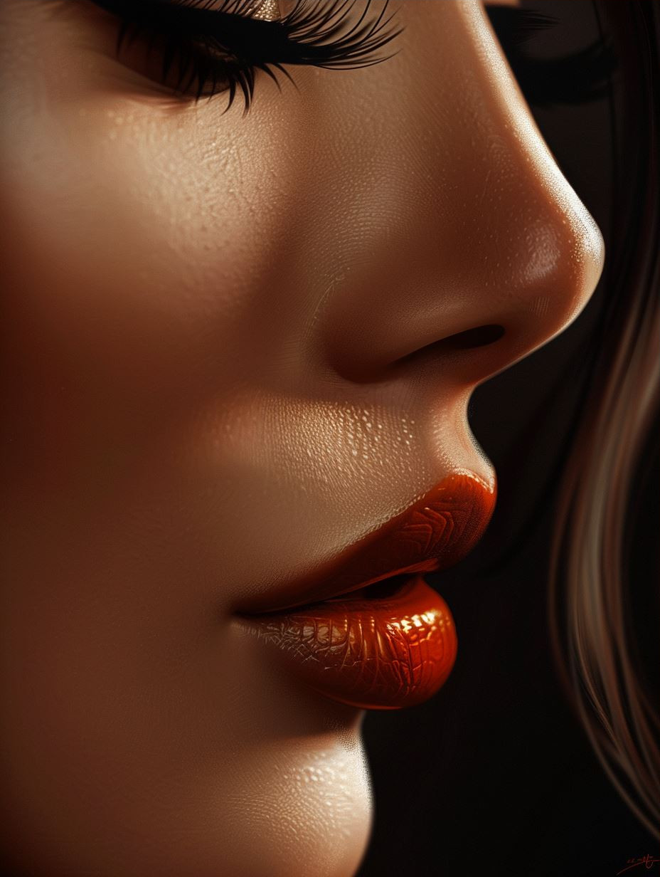 Golden Hour Glamour Portrait