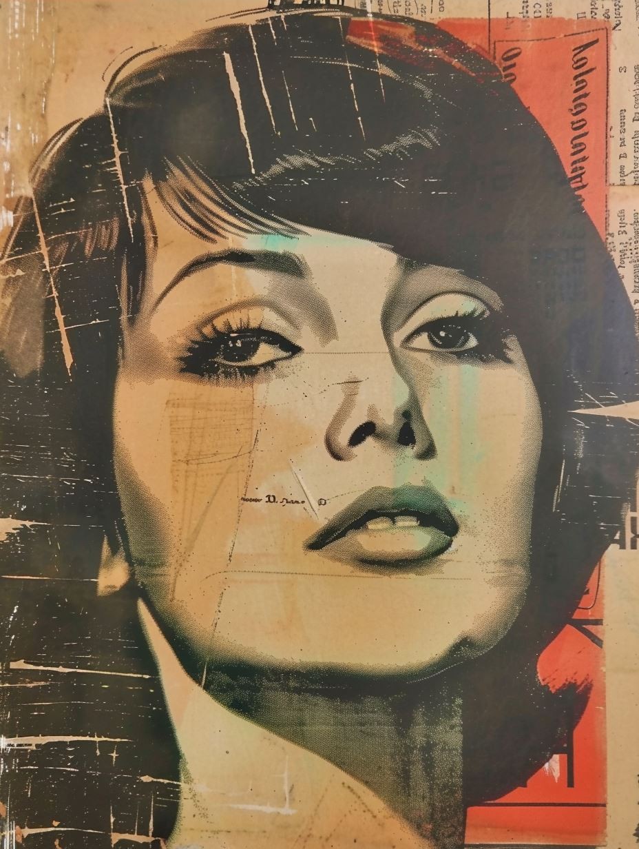 Vintage Pop Art Collage