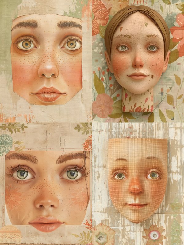 Ethereal Portraits in Soft Pastel