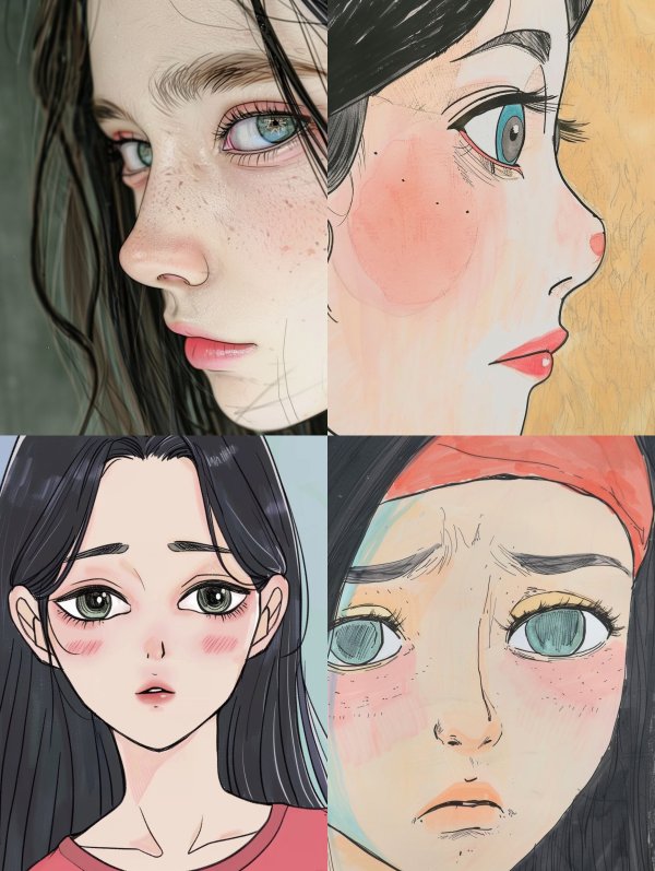 Ethereal Gaze of Dewy Skin