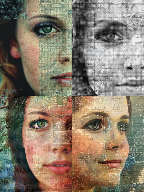 Fragmented Soul Portrait