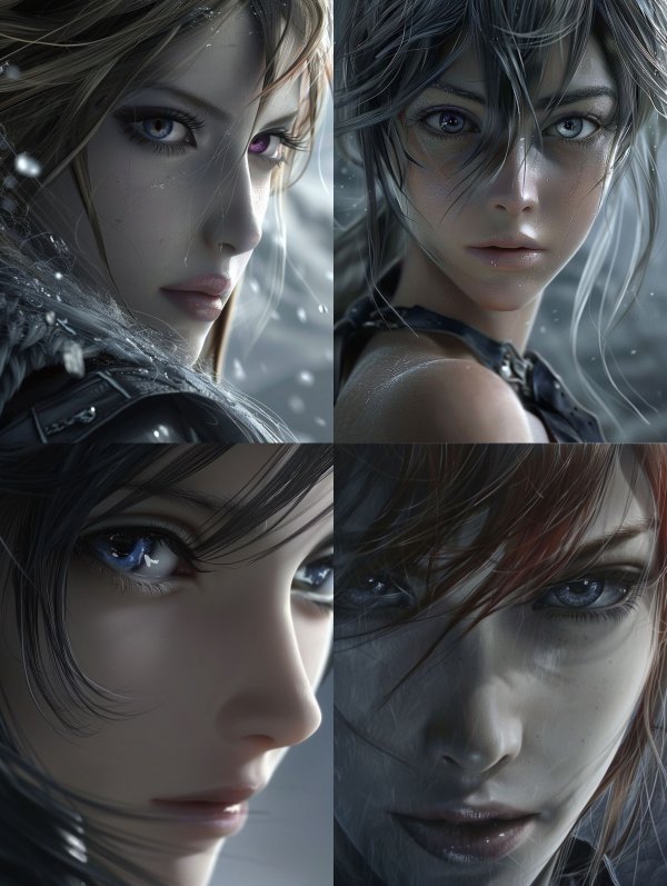 Frosty Ethereal Gaze