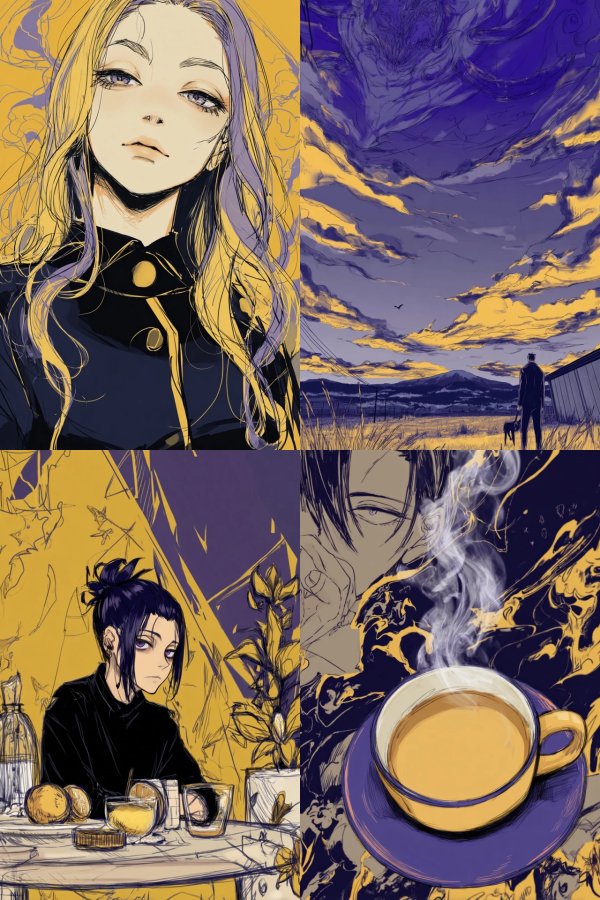 Golden Ethereal Gaze