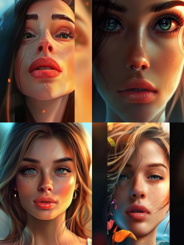 Golden Hour Ethereal Portrait