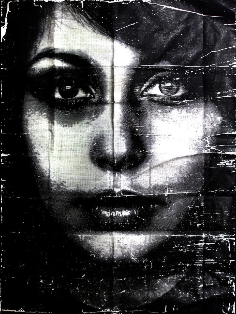Shattered Noir Gaze