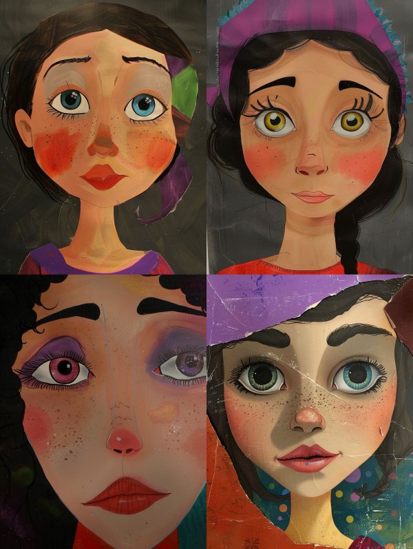 Whimsical Soul Portrait