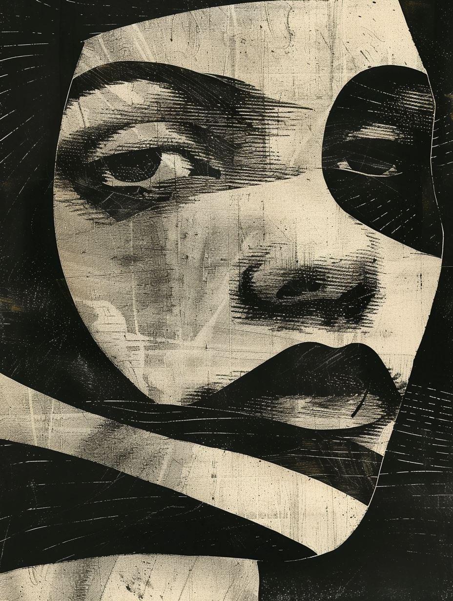 Dualistic Noir Portrait Study - Image 4