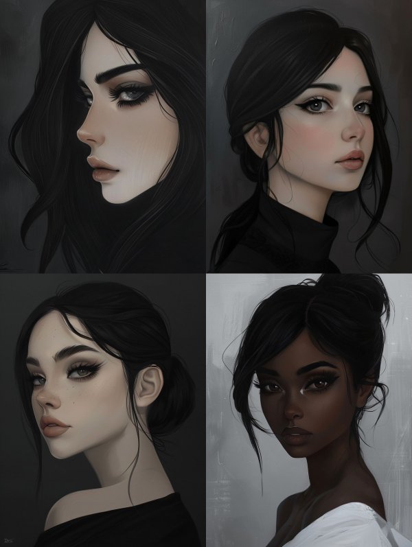 Midnight Velvet Gaze