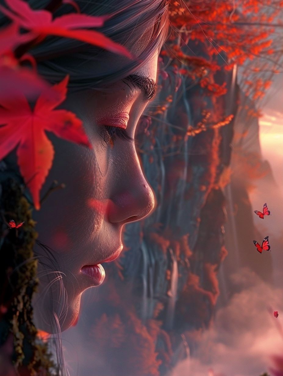 Crimson Autumn Dream