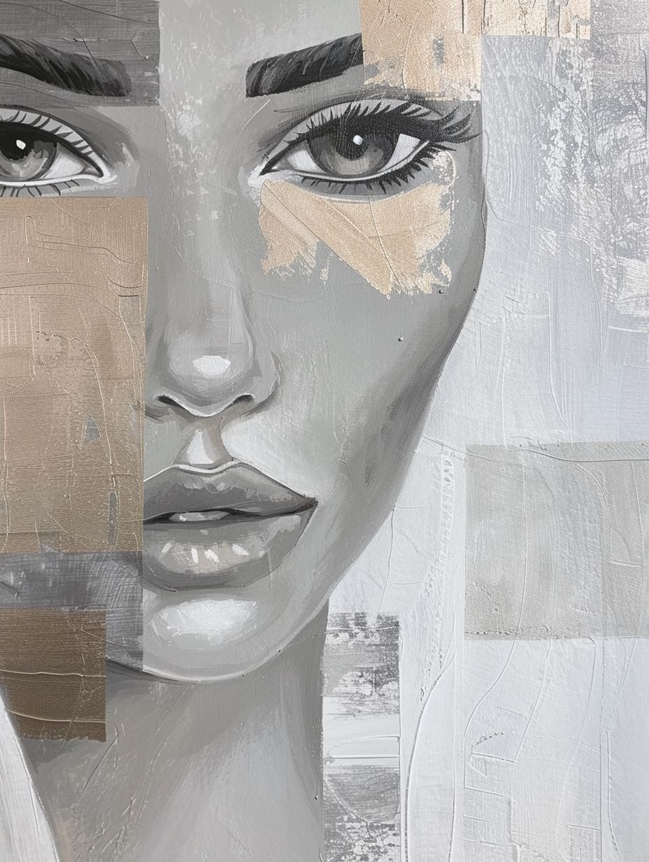 Fragmented Silver Gaze - Image 2