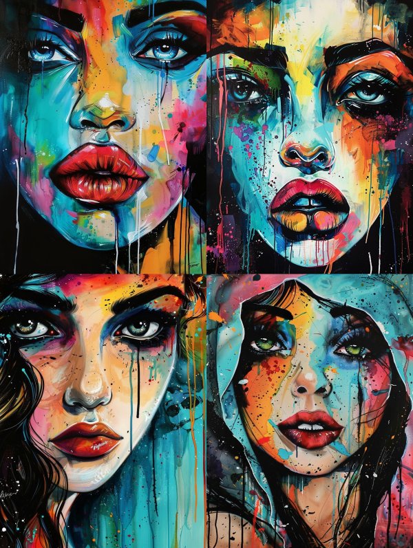 Chromatic Soul Portrait