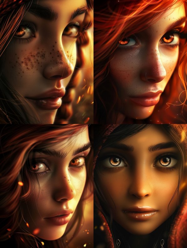 Golden Hour Freckles