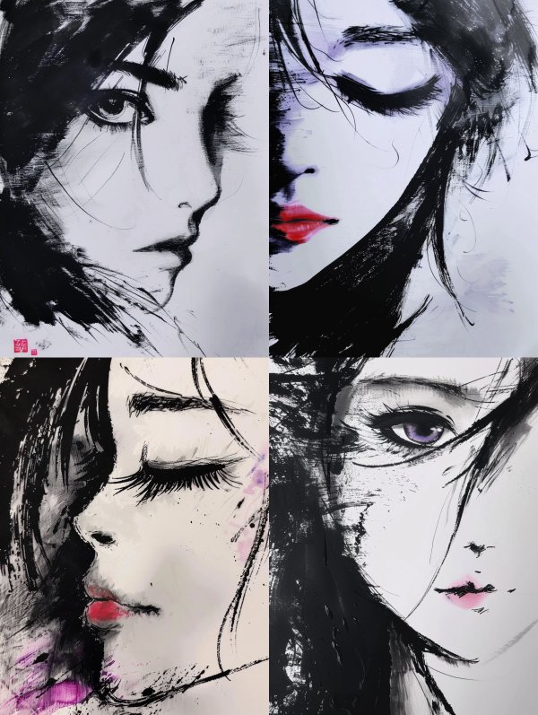 Ink Soul Portrait
