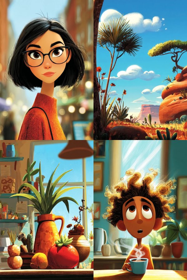 Urban Chic Stylized Portrait