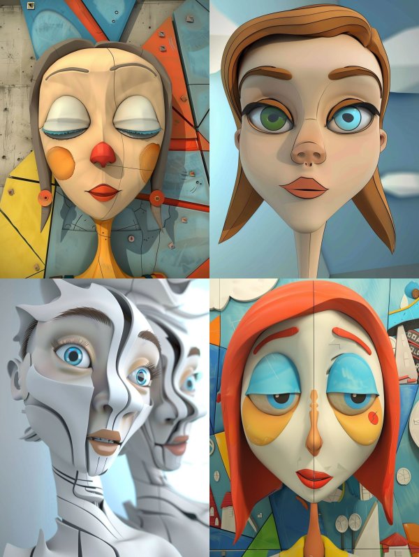 Geometric Puppet Dream