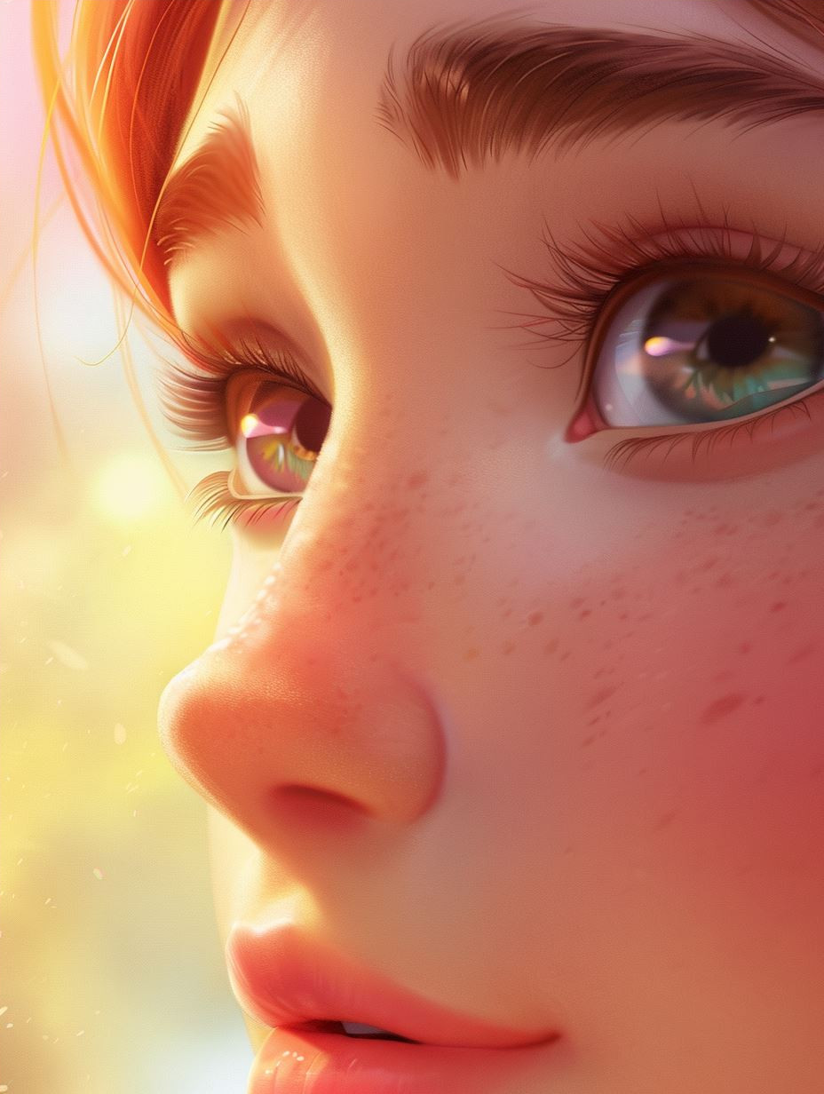 Golden Hour Dreamy Portrait