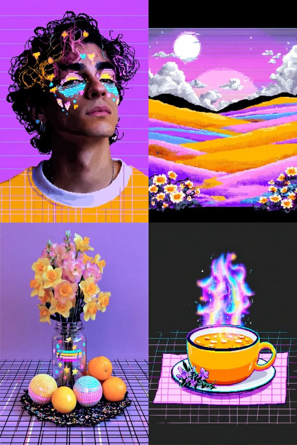 Neon Glitch Dream