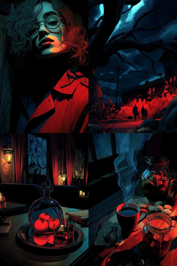 Neon Noir Gaze